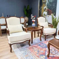 فرانسوی پشت گرد/فرانسوی کویین|مبلمان خانگی و میز عسلی|مشکیندشت, |دیوار