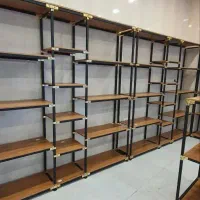 فروش قفسه چوب و فلز نو|کتابخانه، شلف، قفسه‌های دیواری|شاهرود, |دیوار