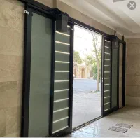 تعمیر و نصب موتور جک ریلی زیر سقفی درب پارکینگی