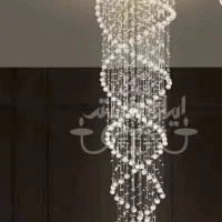 لوستر اویزی کنار سالنی