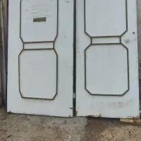 درب حیاط دولنگه