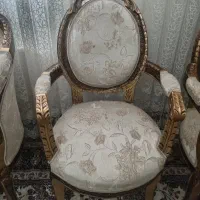 مبل   سلطنتی  ۹ نفره با میز و دوتا عسلی|مبلمان خانگی و میز عسلی|اندیشه, اندیشه فاز ۲|دیوار
