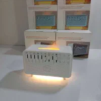 بخور سرد طبیعت ۴ پایه اسپیکر، بلوتوث و چراغ خواب
