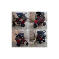 کالسکه دوقلو آلمانی برندhauck مناسب سیسمونی|کالسکه و لوازم جانبی|مشهد, اروند|دیوار