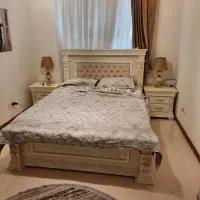 تخت خواب دو نفره در حد نو