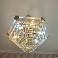 لوستر با کریستال اصل