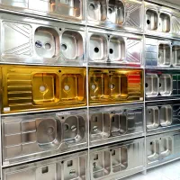 گاز شیرآلات اهرمی آشپزخانه سینک استیل مدل روشا|مصالح و تجهیزات ساختمان|قم, ولیعصر|دیوار