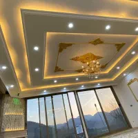 اجرای دکوراسیون داخلی منزل کناف تایل کاغذدیواری