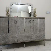 آینه کنسول شمعدانی