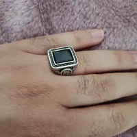 انگشتر نقره عقیق اصل