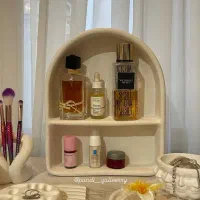 شلف آرایشی پینترستی|کتابخانه، شلف، قفسههای دیواری|شاهین دژ, |دیوار