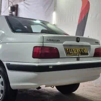 پژو پارس سال ۱۳۸۷ سفید دندهای|خودرو سواری و وانت|اردبیل, |دیوار