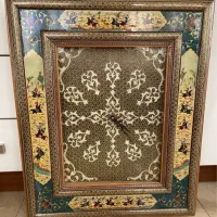 ساعت دیواری خاتم بزرگ نفیس اصفهان