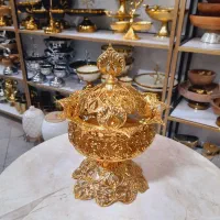 ۴ تیکه ظروف روکش مسی طرح اماراتی(جدید)|ظروف سرو و پذیرایی|مشهد, دانش|دیوار