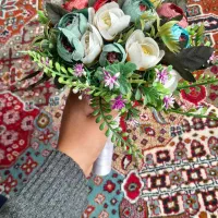 دسته گل عروس|گل مصنوعی|برازجان, |دیوار