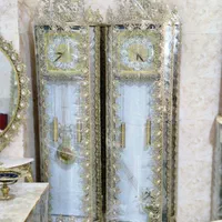 ساعت کنسول دار برنز فوق سنگین ))برنز سعید ((|ساعت دیواری و تزئینی|کرمانشاه, |دیوار