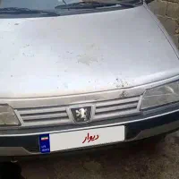 پژو405 نقره ای دوگانه سوز کارخانه مدل 90