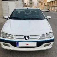 پژو پارس سفیدبدون رنگ و ضربه