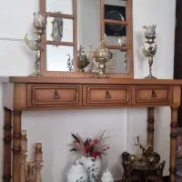 اینه کنسول میز تلویزیون|بوفه، ویترین، کنسول|شاهدشهر, |دیوار