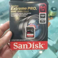 رم دوربین sandisk 64GB سرعت 200MB/S