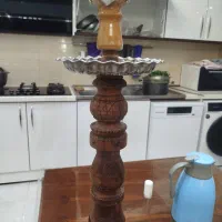 قلیون تنه چوبی