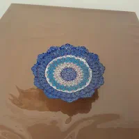 یک عدد بشقاب میناکاری|کلکسیون اشیاء عتیقه|کرج, حسن آباد|دیوار