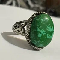 انگشتر سنگ طبیعی دست ساز|بدلیجات|رشت, رشتیان|دیوار