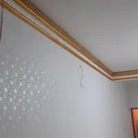طرح کاغذ دیواری و رنگ. پلاستیکی