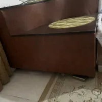 بغل مبلی مثلثی چرمی کاملا سالم|مبلمان خانگی و میز عسلی|رشت, حمیدیان|دیوار