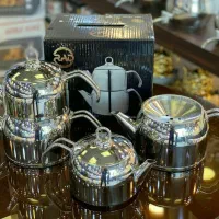 انواع قوری کتری های کف چدن آهنربا نگیر