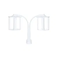 چراغ حیاطی، ایستاده سرلوله دوشاخه مدل P-2JB|لامپ و چراغ|تهران, گلستان (شهرک راه آهن)|دیوار
