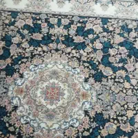 قالی سورمه ای ۹ متری