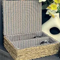 صنایع دستی تلفیق حصیر وچوب