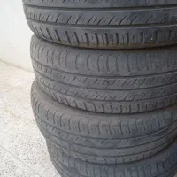 چهار عدد لاستیک پانزده سالم|قطعات یدکی و لوازم جانبی|الوند, |دیوار