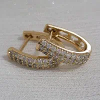 گوشواره طرح طلا (قیمت مناسب)|بدلیجات|تبریز, |دیوار