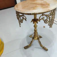 میزپایه ماهی برنجی قدیمی