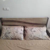 تخت دو نفره  ۱۶۰ با تشک|تخت و سرویس خواب|تهران, مجیدآباد|دیوار