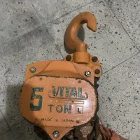 دو عدد جرثقیل دستی ۵ تُن ویتال اصل ژاپن