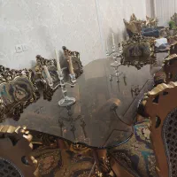 سرویس کامل مبلمان استیل چوب راش
