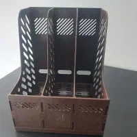 جا پوشه / جا کتابی سه خانه