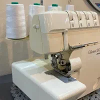چرخ سردوز ژوکی۴ نخ اصل کره ای  کم کارکرد  ۱۳،۵۰۰|چرخ خیاطی و ریسندگی|پرند, فاز ۵|دیوار
