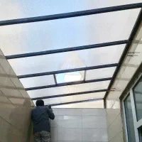 سقف حیاط خلوت،سقف ودیوار کاذب سایبان ساندوچ پانل|خدمات پیشه و مهارت|تهران, تهرانپارس شرقی|دیوار