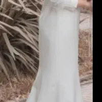 لباس سفید شیک مزون دوز نو.