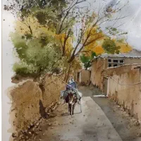 آموزش تخصصی نقاشی با آبرنگ (مربی انجمن ابرنگ ایران|خدمات آموزشی|ازنا, |دیوار