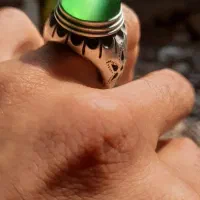 انگشتر سبز قله قندی|جواهرات|بندرعباس, |دیوار