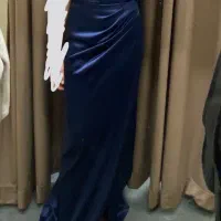 لباس مجلسی ساتن مناسب سایز 38|لباس|ساوه, |دیوار