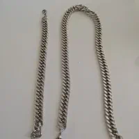 ست گردنبند و دستبند استیل