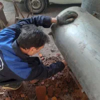 جوشکاری آبگرمکن زمینی وتعمیرات تخصصی مخزن
