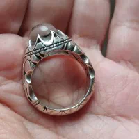 انگشتر نقره دست ساز استاد صادقی