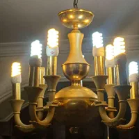 لوستر ۱۰ شاخه ۲ عدد